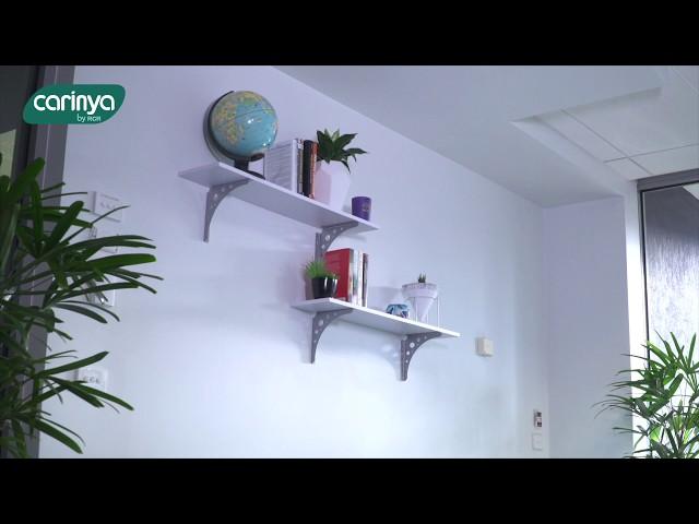 How to install interior shelves with shelf brackets