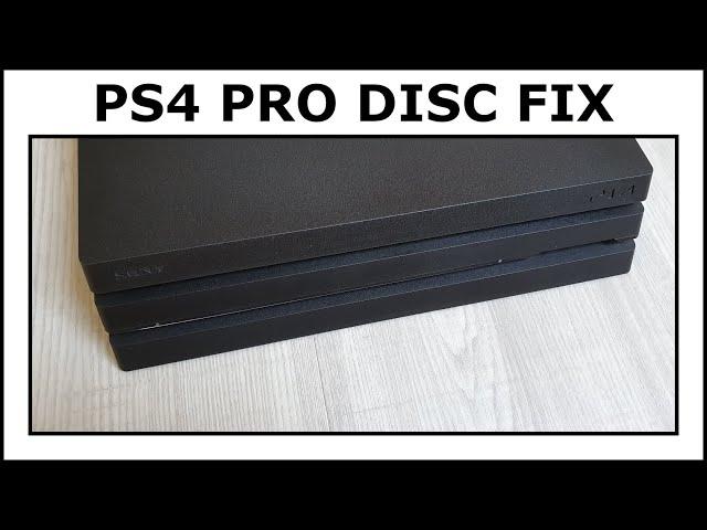 PS4 PRO NOT READING DISC/MAKING WEIRD NOISES | 2 EASY AND SAFE FIXES
