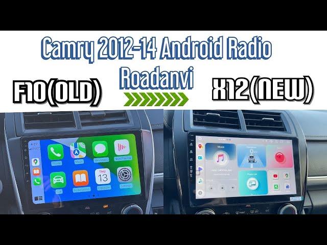 Roadanvi X12 QLED Headunit for Camry 2012 - 2014 | Full Installation I F10 to X12(Latest Version)