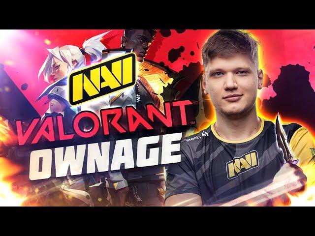 S1MPLE PLAYS VALORANT FOR THE FIRST TIME