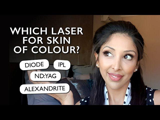 BEST/ WORST LASERS for Brown/ Dark SOC DOCTOR V |  laser hair removal review | DR V #POC