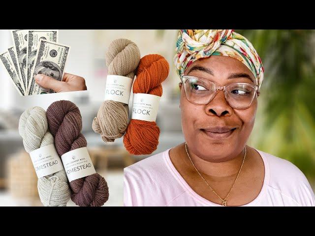 [OOOOO, SHE PRICEY!!!] Yarn Snob Review High Country Wool - NEW YARN ALERT!