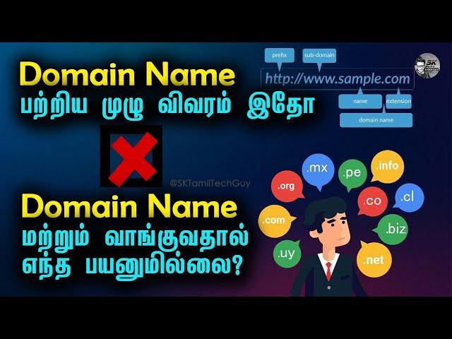 What is Domain Name? Domain Name Explained in Tamil  Dont Just Buy Domain Name!