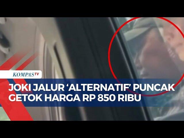 Viral Joki Jalur Alternatif di Puncak Paksa Pengendara Bayar Rp 850 Ribu, Polisi Tangkap Pelaku