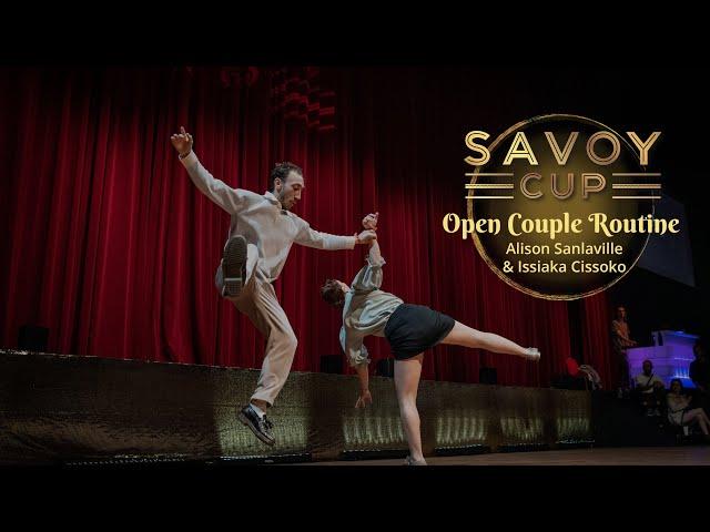 Savoy Cup 2023 - Open Couple Routine - Alison Sanlaville & Issiaka Cissoko