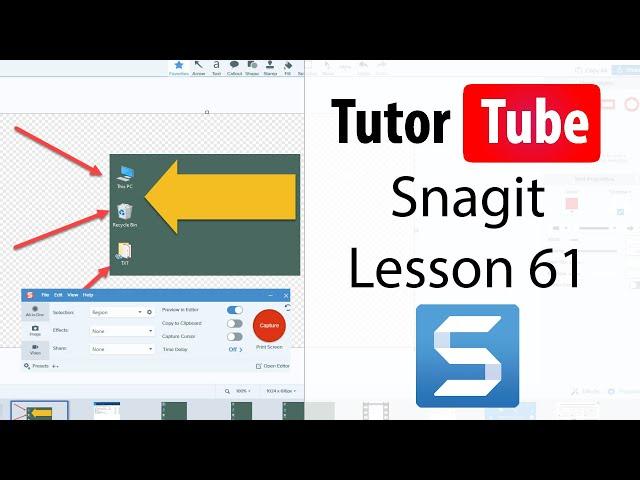 Snagit Tutorial - Lesson 61 - Grab Text Capture