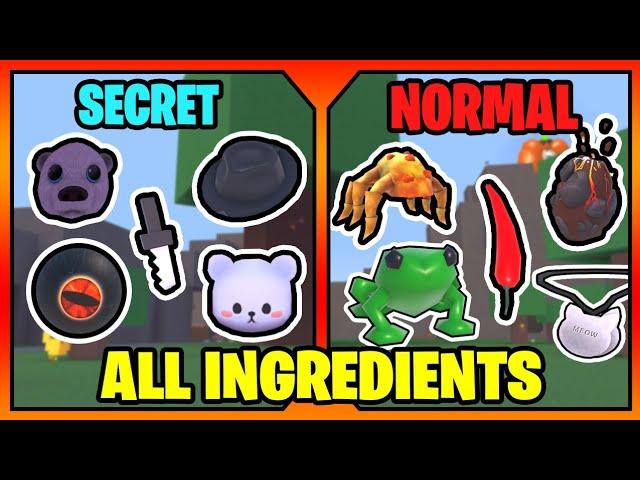 [UPDATED] How to get ALL INGREDIENTS + SECRET INGREDIENTS in WACKY WIZARDS  || Roblox