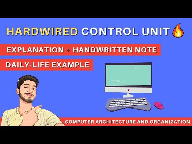 Hardwired Control in Computer Architecture | COA | CSA | Introduction