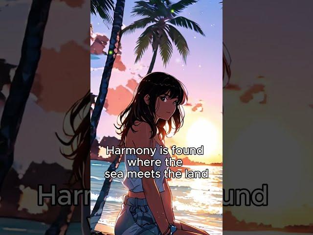 Coastal Harmony  #tranquility  #anime  #calmambiance  #animemusic  #lofimusic  #music