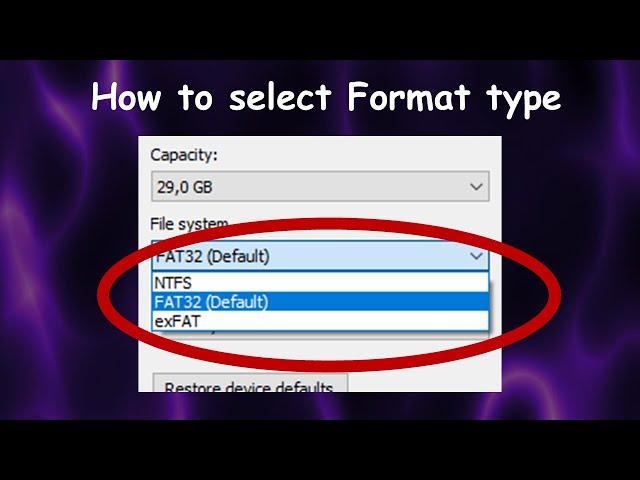 Format: When to use NTFS, FAT32, exFAT. Simplest Quickest Guide