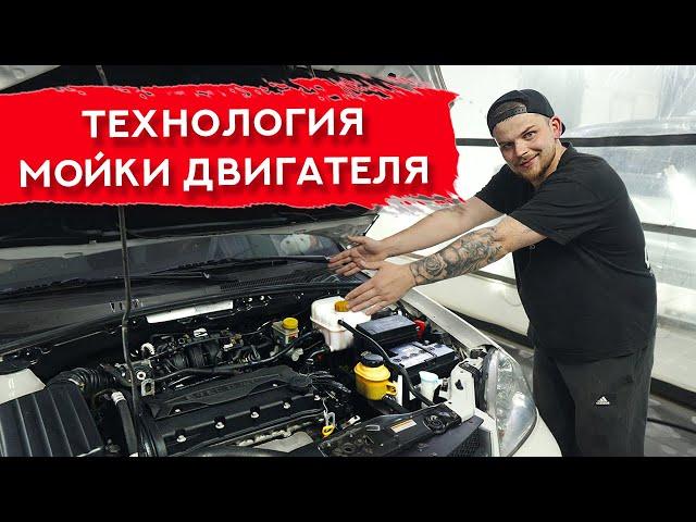 МОЙКА ДВИГАТЕЛЯ автомобиля | Как правильно?