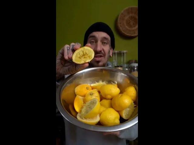 Stop throwing away your squeezed lemons