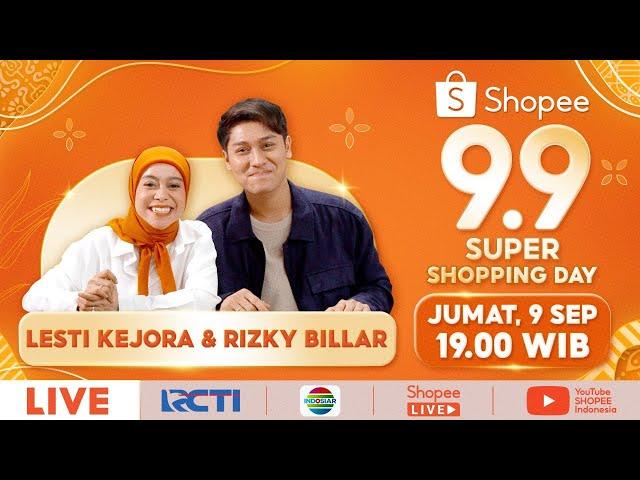 So Sweet! Lesti dan Billar Punya Kejutan Untuk Kamu di Shopee 9.9 Super Shopping Day TV Show!