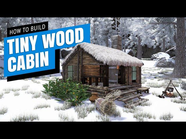 Ark: How To Build A Tiny Wooden Cabin