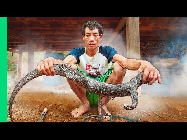 Asia's Most Shocking Jungle Food!! Meet the Khmu People!!