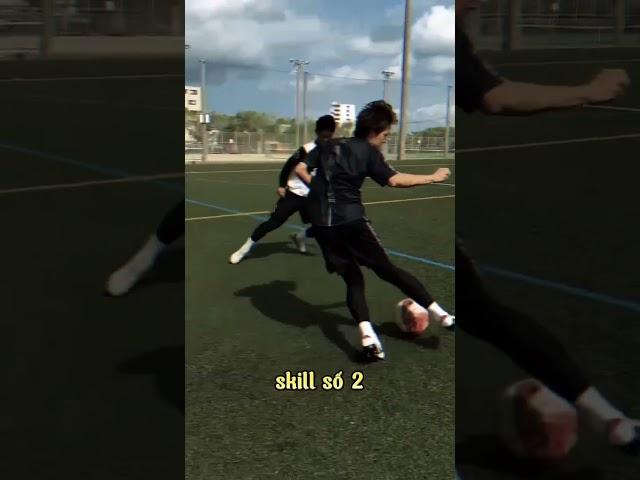 Top 3 skill qua người đơn giản hiệu quả #football #skill #bongda