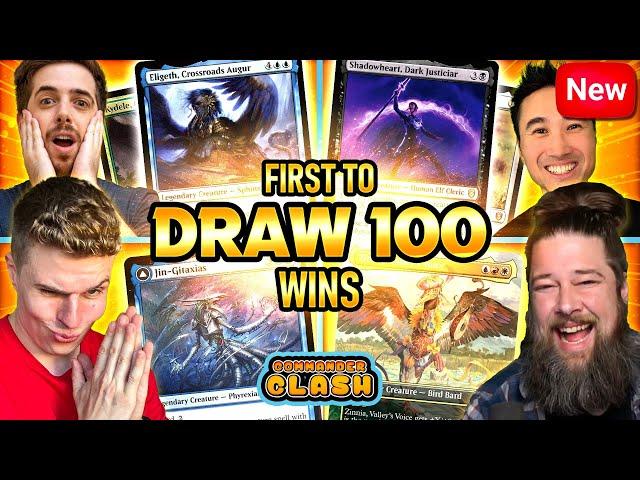 First to Draw 100 Cards Wins! | Commander Clash S17 E19