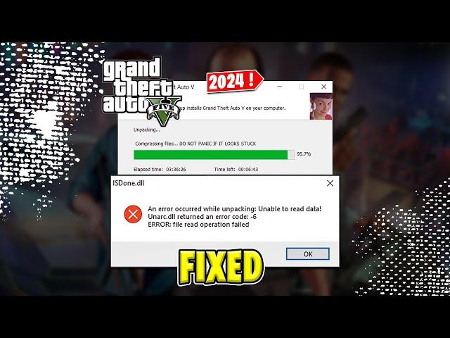 How To Fix ISDone.dll Error While Installing GTA 5 | FitGirl Repack Isdone.dll Error Fix | 2024