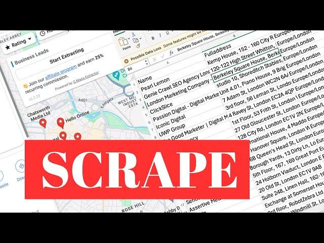 Lead Scraping Software for B2B Leads | Best Google Maps Scraper