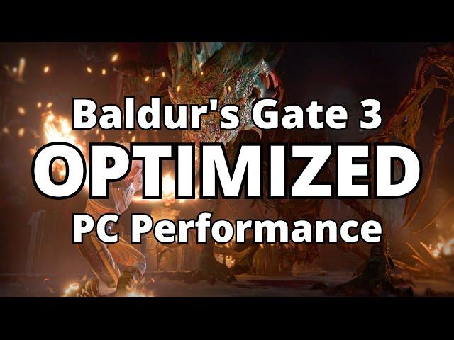 Baldur's Gate 3 PC Optimized Settings and Performance Testing