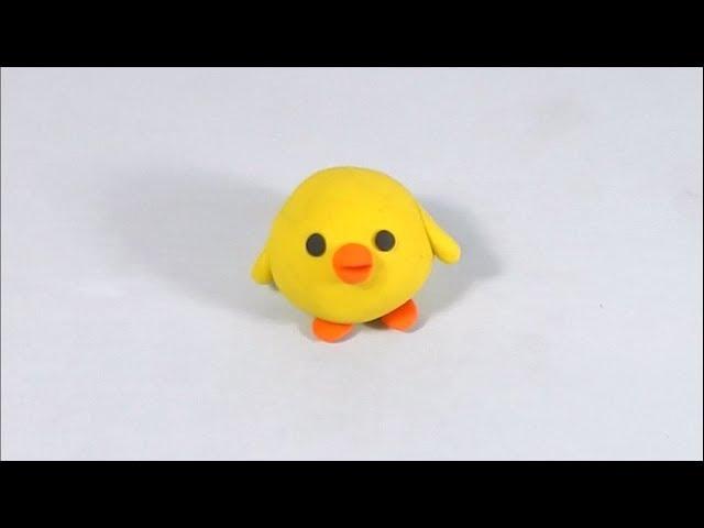 How to Craft a Chick from Plasticine y in a Few Steps