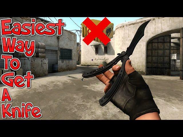 The Easiest Way To Get A Knife In CS GO