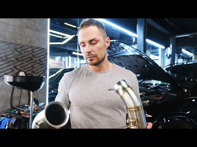 Downpipes VISSON PERFORMANCE на GLE63s AMG - ЭЛЕМЕНТ для НОВЫХ ЭМОЦИЙ. Звук ДО/ПОСЛЕ.