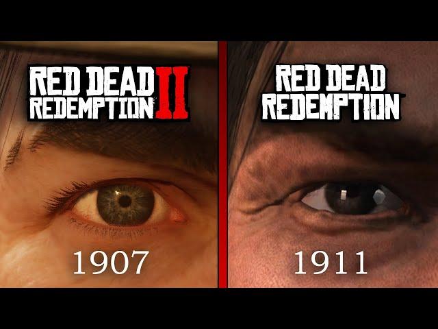 CRAZY DETAILS! | RDR2 vs. RDR (60fps Xenia) | PC