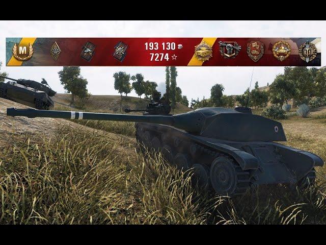 WoT AMX Chasseur de chars | 11 kills | 193.000+ credits - Steppes