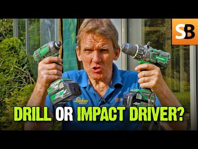 Impact Driver v Drill - What's the Difference?