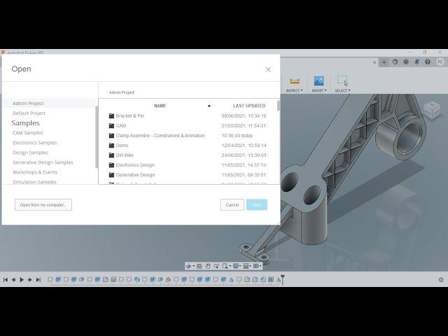 Fusion 360 - Tutorial - How to Save Drawing to Your Computer