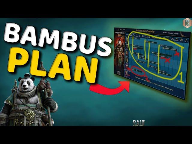 Bambus Fourleaf Fusion Plan, Best Epic & Potions needed | Raid: Shadow Legends