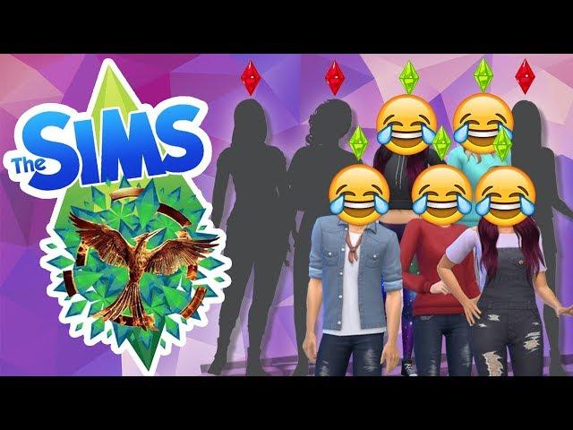 THEY LAUGHED TO DEATH?! - The Sims 4 Youtuber Hunger Games - Season 4 - Ep.8