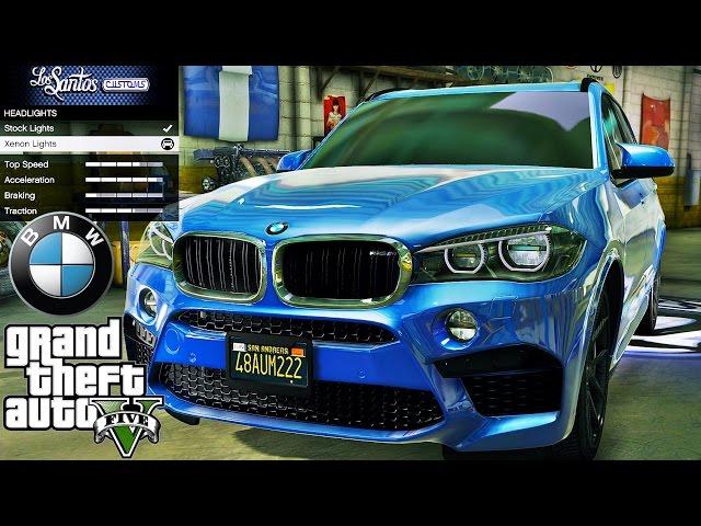 BMW X5M 2017  GTA V  Extreme Graphics !!!