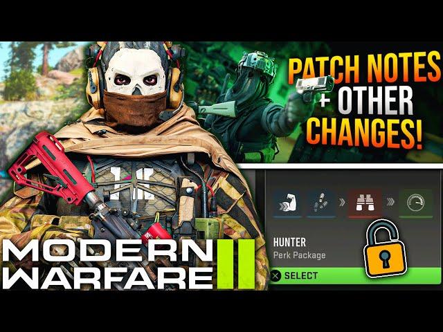 Modern Warfare 2: Huge BETA UPDATE PATCH NOTES! (Classic Minimap, Perks, Footstep Audio Addressed)