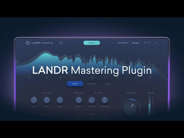 Mastering a Song with LANDR Mastering Plugin