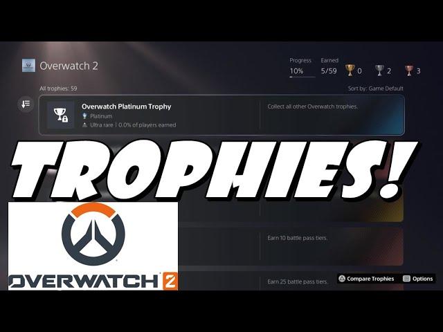 (PS5) Overwatch 2 (Trophy Guide/Trophy Review)