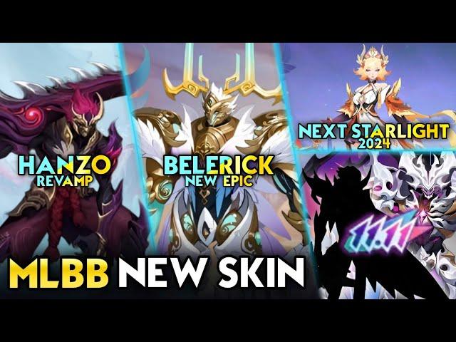 BELERICK NEW SKIN | NEXT STARLIGHT UPDATE | REVAMPED HANZO - Mobile Legends #whatsnext