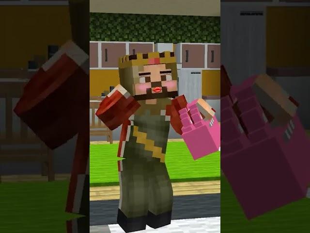 Minecraft Parodies Funny Tiktok  #shorts