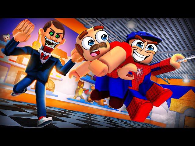 Can Jeffy & Marvin Beat MR Funny as SPIDERMAN?!