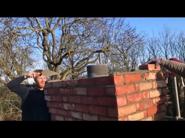 How to build a brick chimney (re-uploaded)