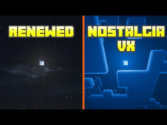 Seus Renewed vs Nostalgia VX | Shader Comparison