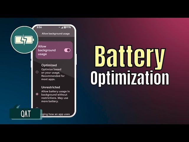 How to Stop apps from Stopping! - Adjusting Android Battery Optimization Settings