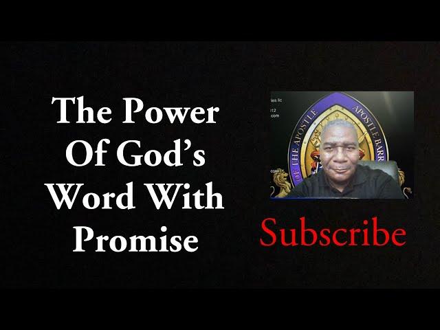 The Power Of God's Word With Promise, The Valley Of Dry Bones.