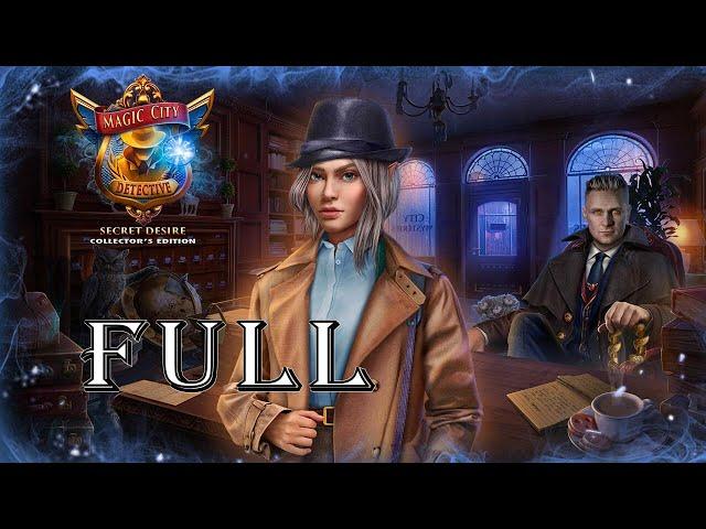 Magic City Detective 2: Secret Desire CE FULL Game Walkthrough @ElenaBionGames