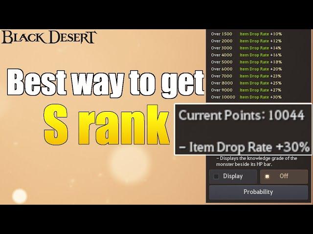 Ecology Knowledge Guide to get S ranks | Black Desert