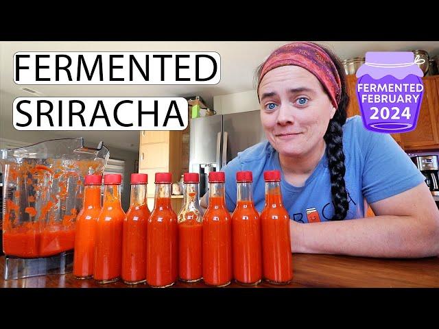 Fermented Sriracha | Fermented February | Fermented Homestead