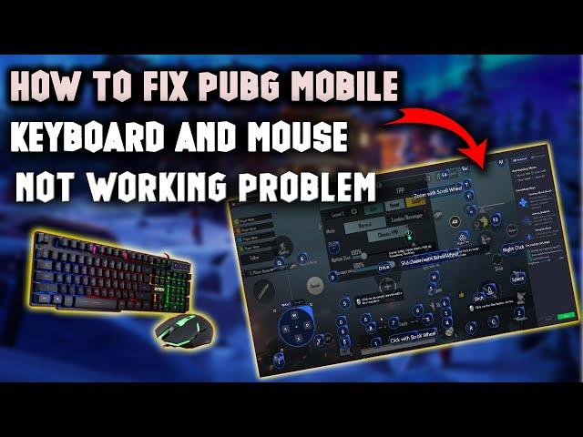 Gameloop Keymapping Fix | F G H Fixed| PUBG Mobile Emulator Keyboard Not Working problem Solution