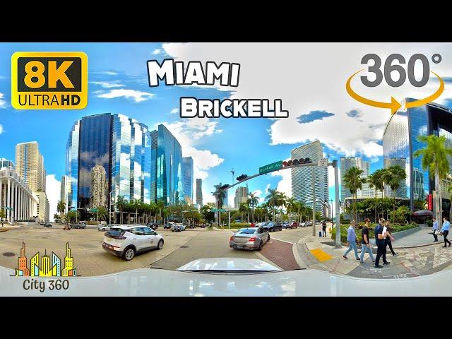 Miami - Brickell - VR 360 8K Video