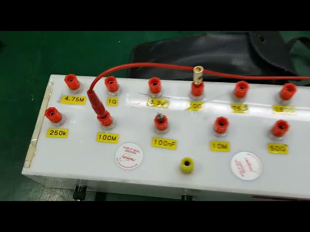 Kyoritsu KEW 3165 Insulation Tester Repair and Calibration by Dynamics Circuit (S) Pte. Ltd.